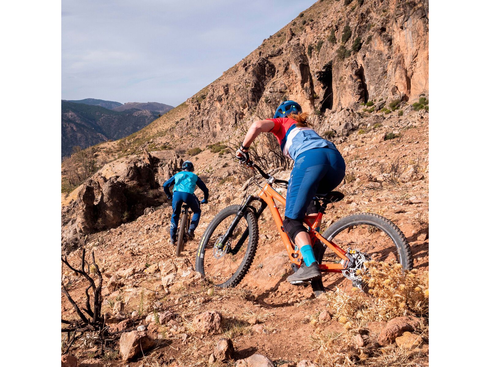 Endura SingleTrack Trikot (Langarm), atlantikblau - Bild 4