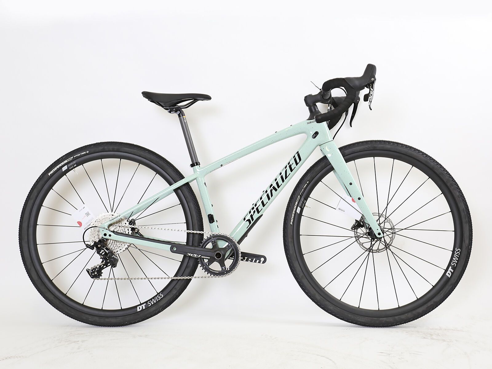 ***2. Wahl*** Specialized Diverge Sport Carbon – SRAM Apex gloss white sage/oak/black/chrome - Bild 6