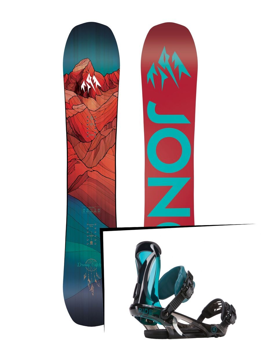 Set: Jones Dream Catcher 2019 + Ride KS deep teal - Bild 1