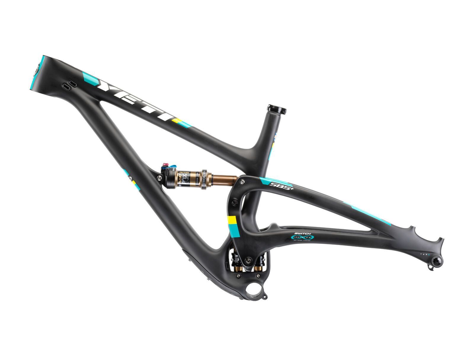 Yeti SB5+ T-Series Frame, raw/turquoise - Bild 3
