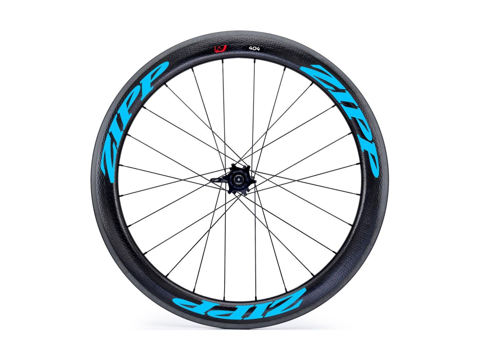 Zipp 404 Firecrest Carbon Clincher, schwarz/blau - Bild 1