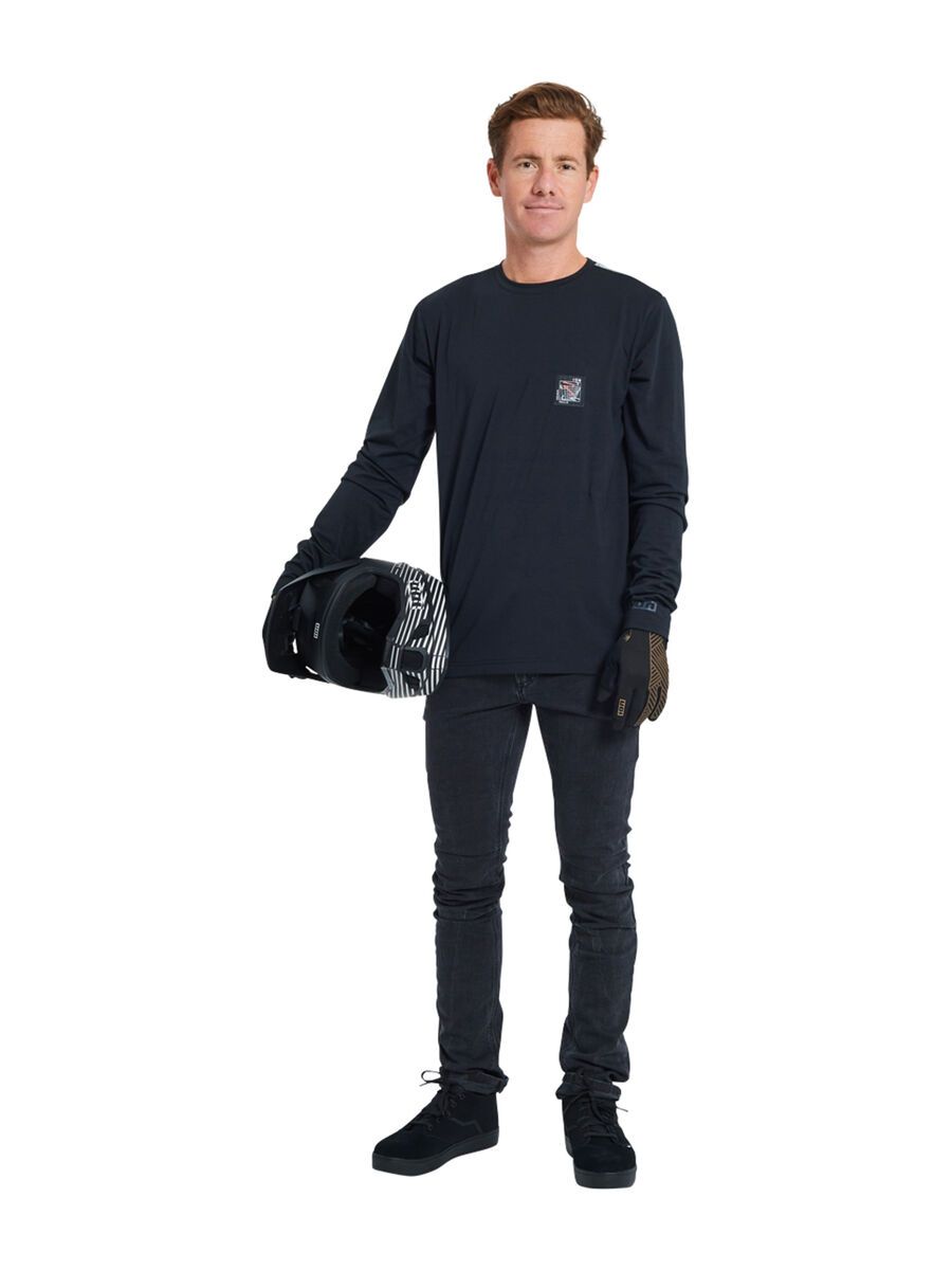 ION Jersey Seek Amp Longsleeve, black - Bild 3