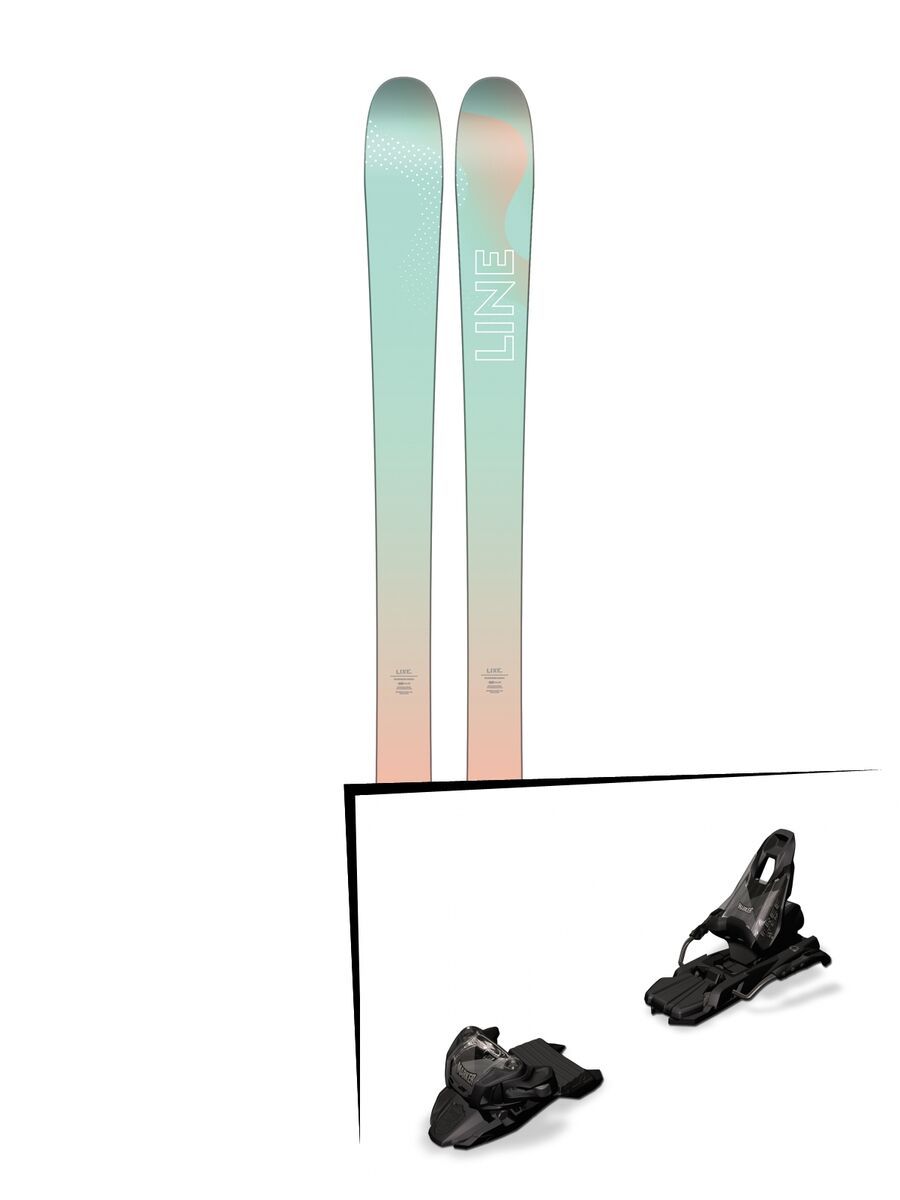 Set: Line Soulmate 86 2018 + Marker Free Ten inkl. Screw-Kit black - Bild 1