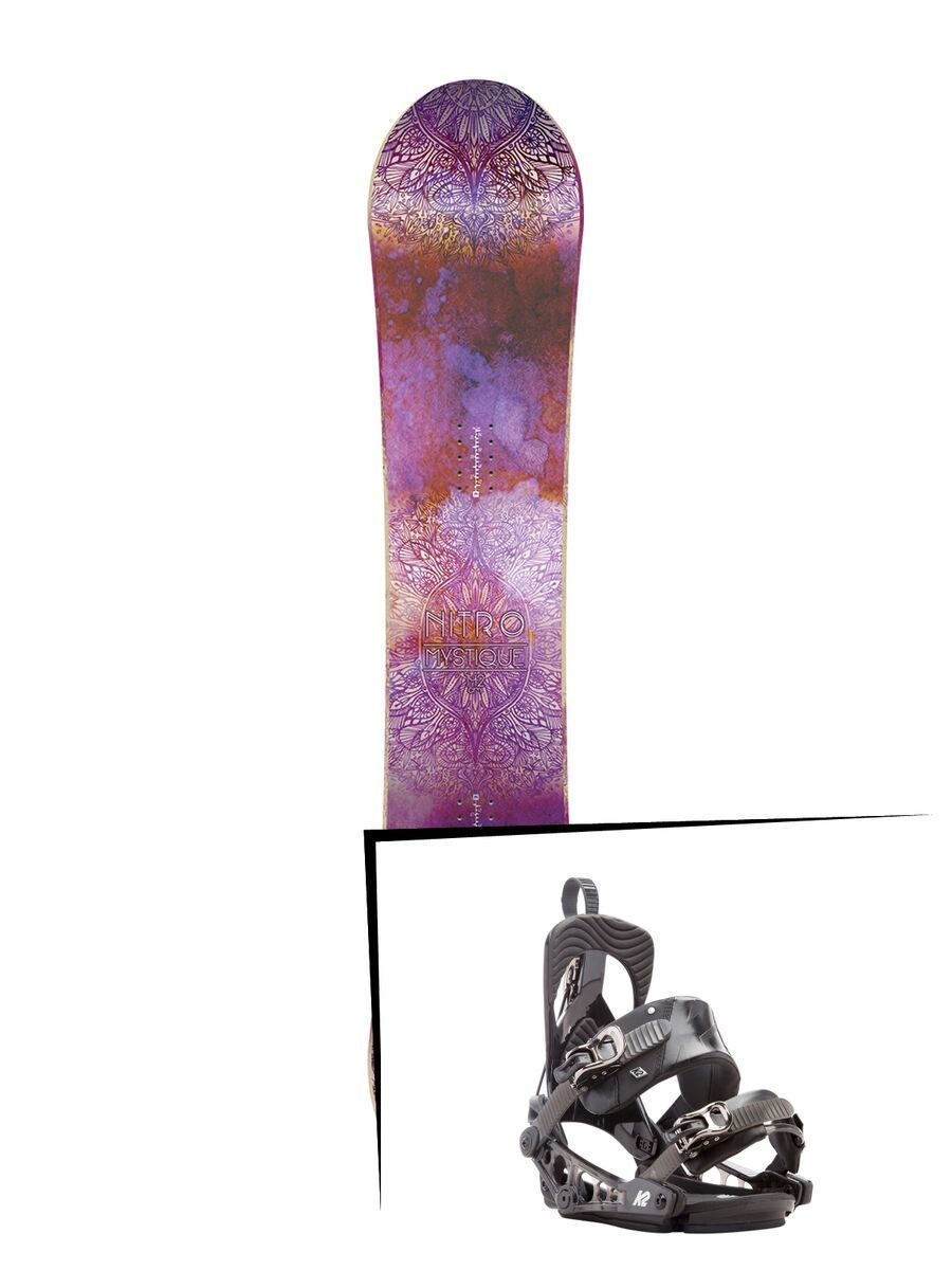 Set: Nitro Mystique 2017 + K2 Cinch Tryst (1728788S) - Bild 1