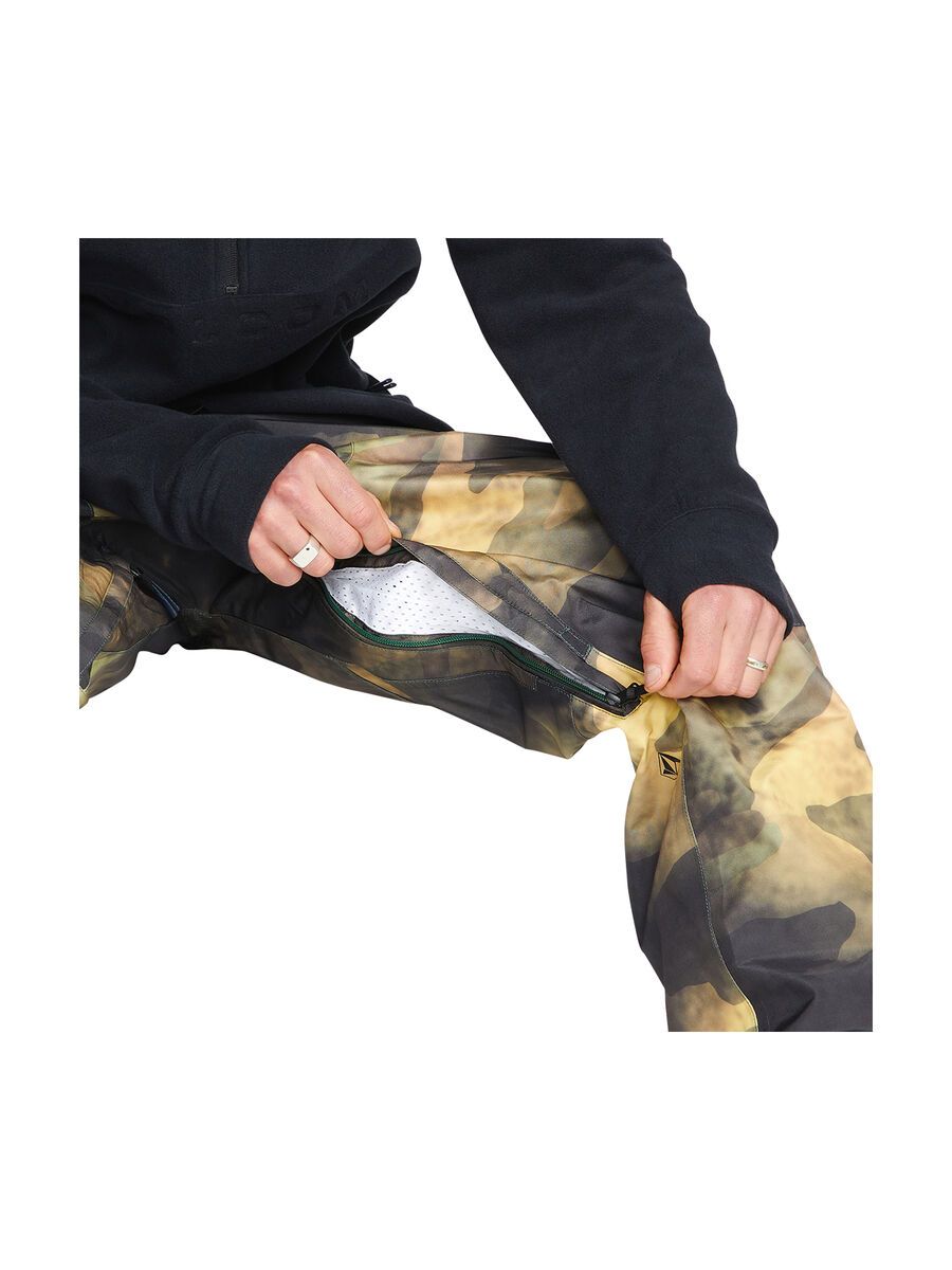Volcom L Gore-Tex Pant, camouflage - Bild 3