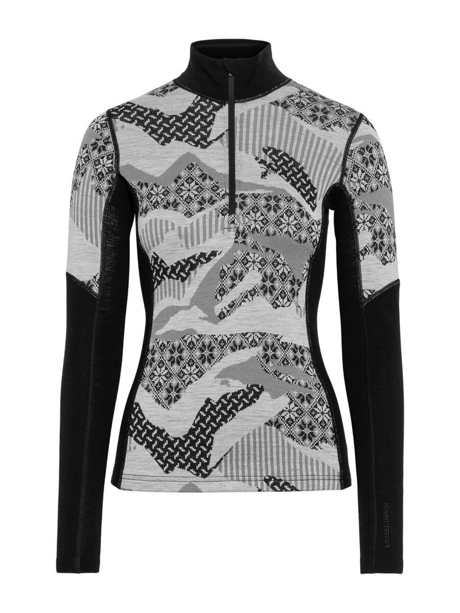 Kari Traa Olea Half Zip, black - Bild 1
