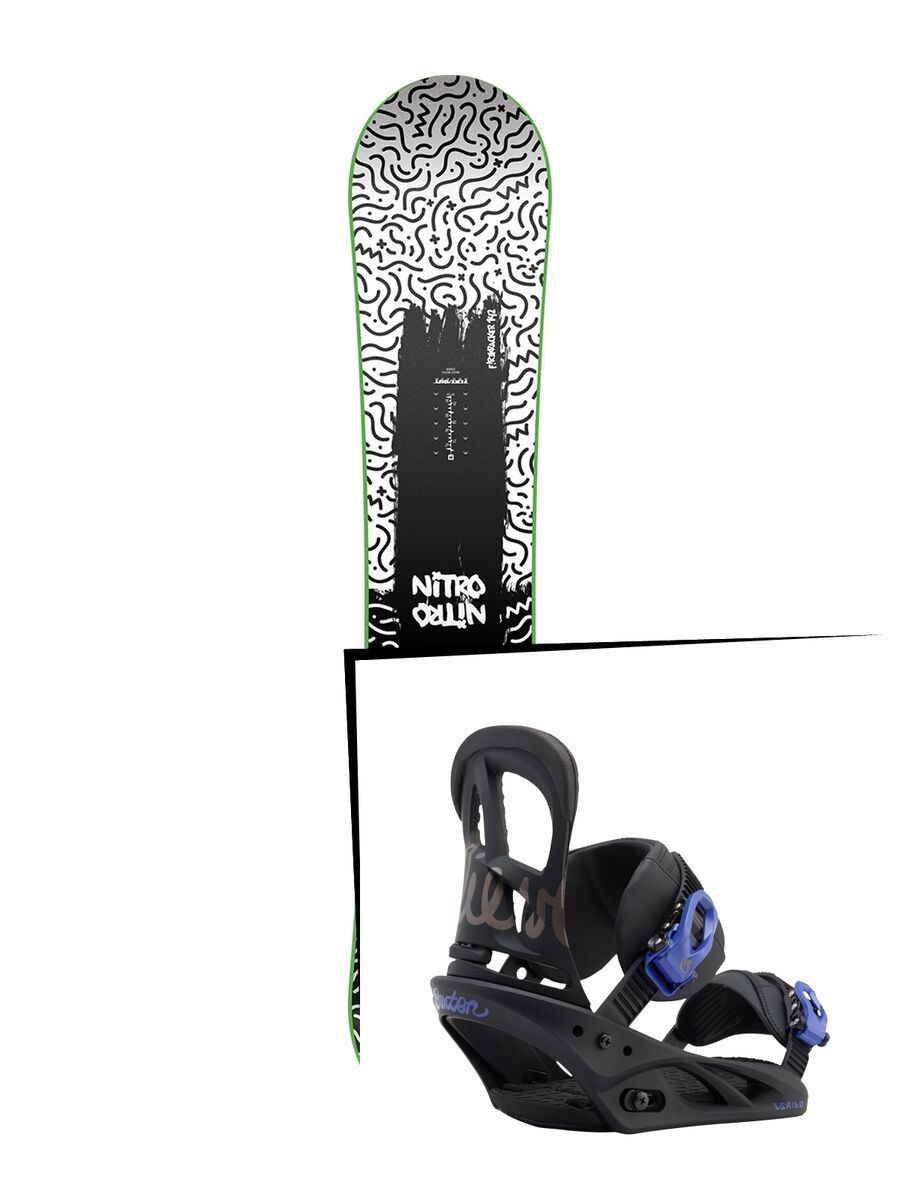 Set: Nitro Firekracker 2017 + Burton Scribe (1712908S) - Bild 1