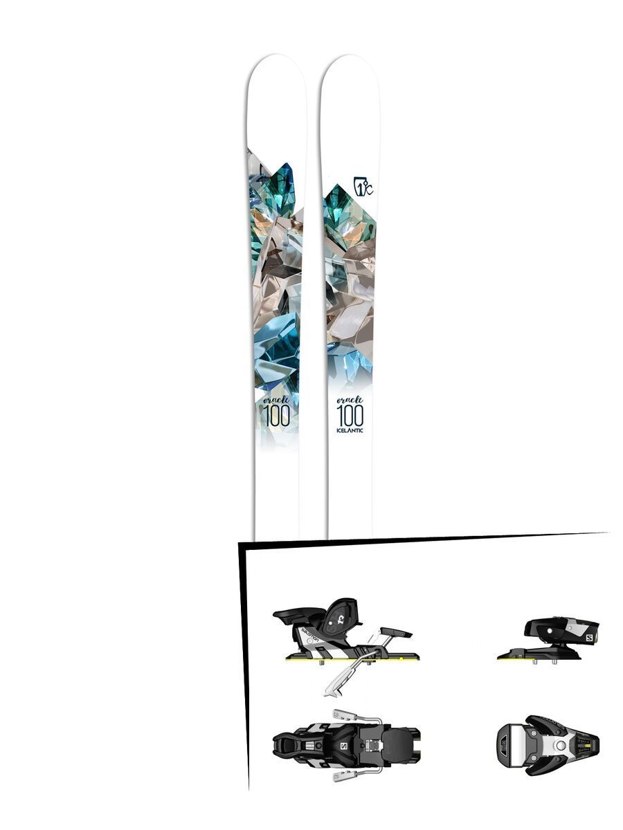 Set: Icelantic Oracle 2017 + Salomon STH2 WTR 13 (1456104) - Bild 1