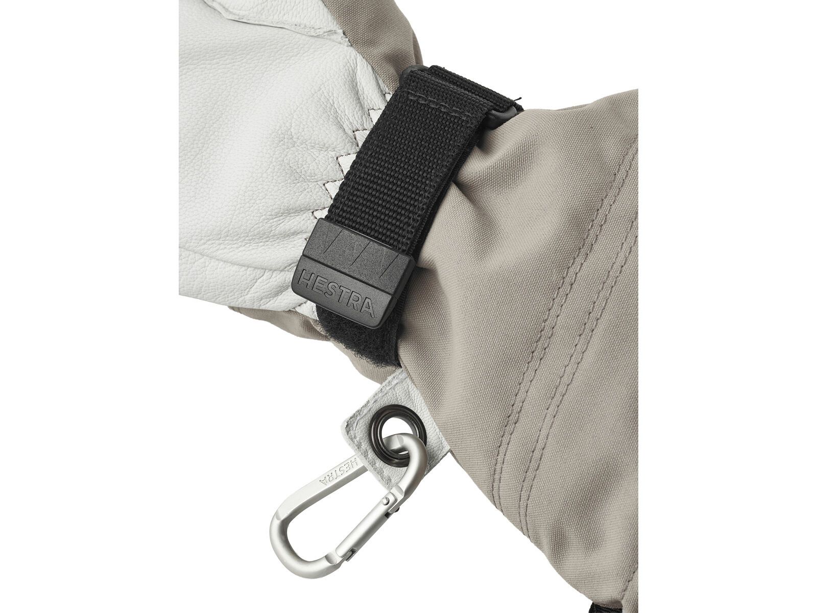 Hestra Army Leather Heli Ski 5 Finger, khaki - Bild 5