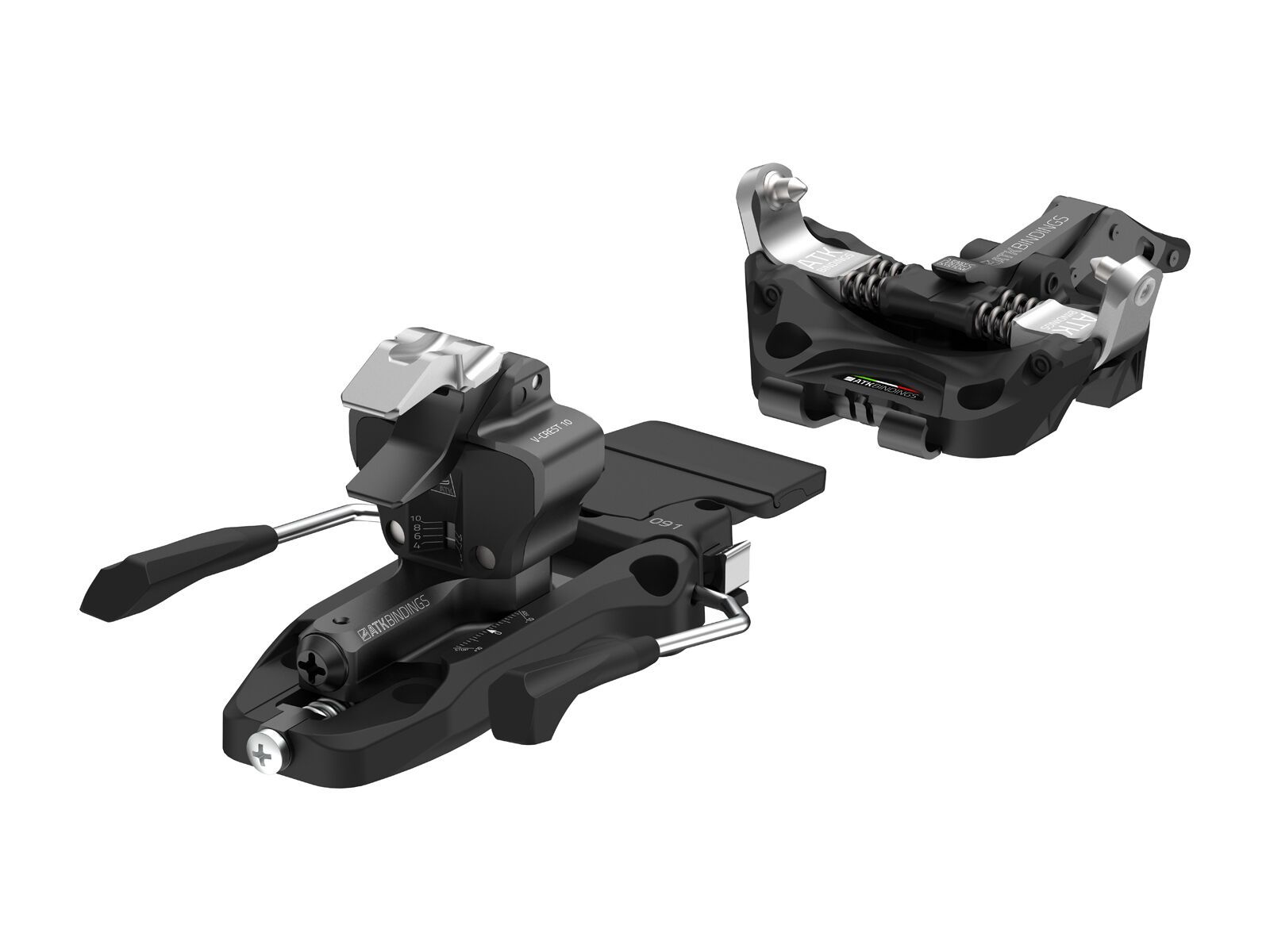 ATK V-Crest 10 BR - 102 mm, black titanium - Bild 2