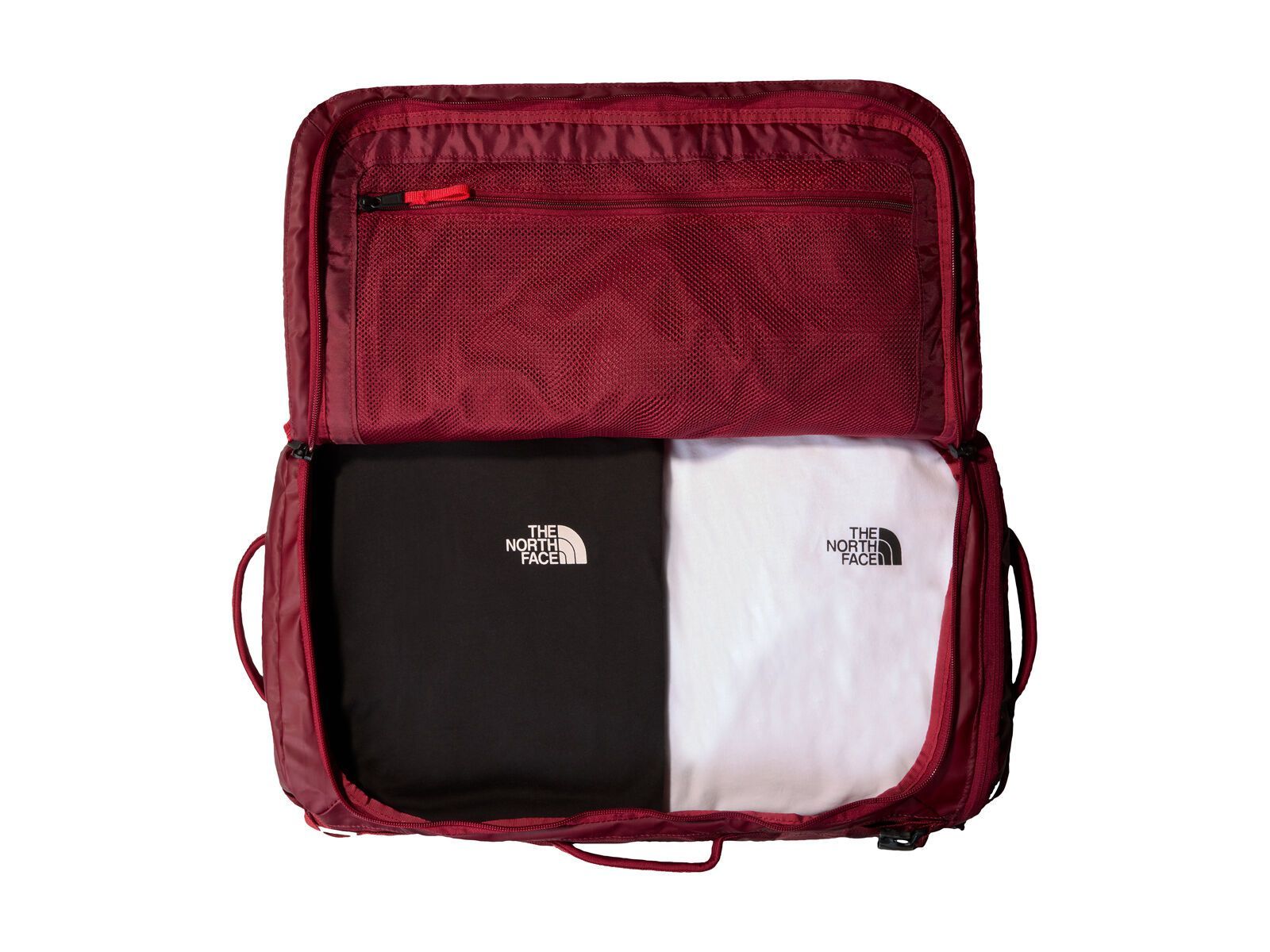 The North Face Base Camp Voyager Duffel 32L, beetroot/tnf red - Bild 4