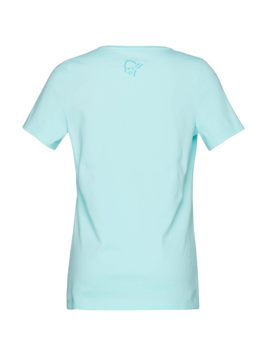 Norrona /29 cotton logo T-Shirt (W), aqua splash - Bild 2