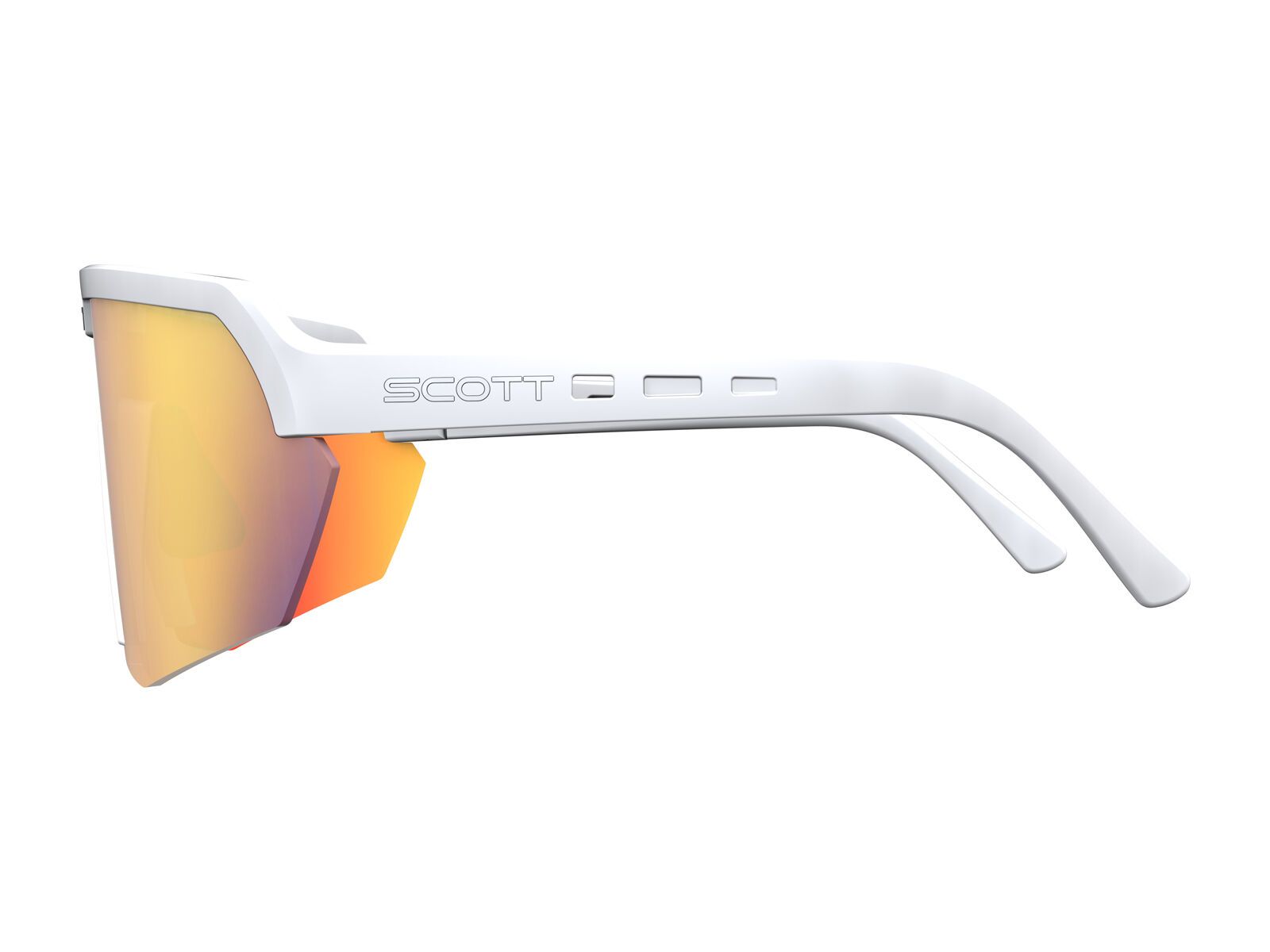 Scott Sport Shield, Red Chrome / white matt - Bild 3