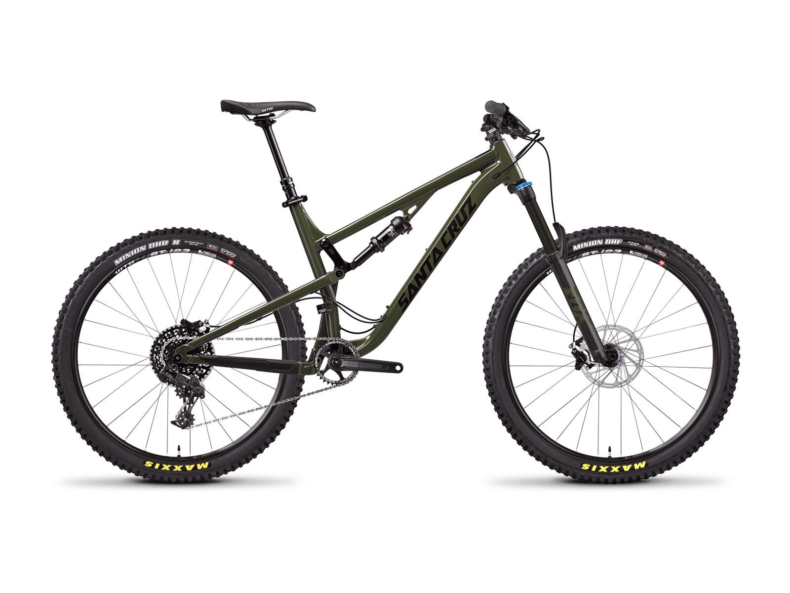 Santa Cruz Bronson AL R, gloss olive and black - Bild 1