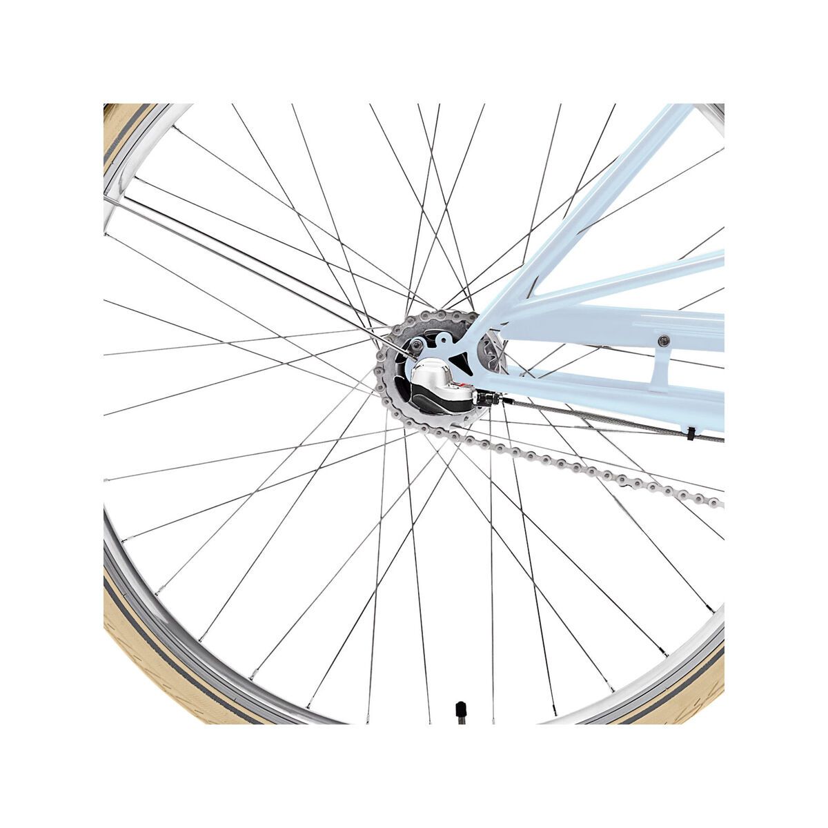 Creme Cycles Caferacer Lady Solo, 3 Speed, sky blue - Bild 4