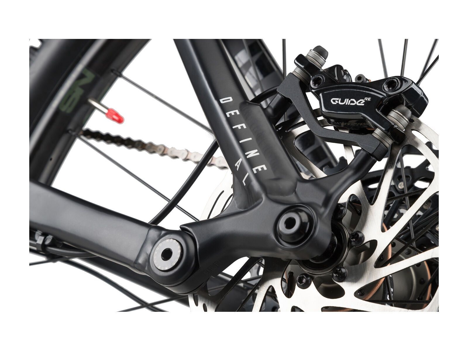 NS Bikes Define AL 150, black/green - Bild 10