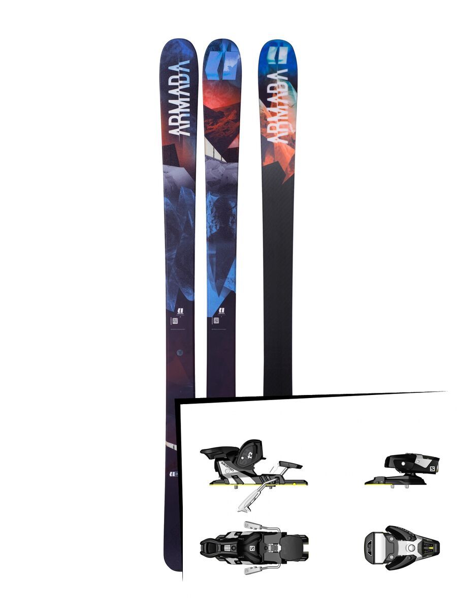 Set: Armada Invictus 99 Ti 2018 + Salomon STH2 WTR 13 black/white - Bild 1