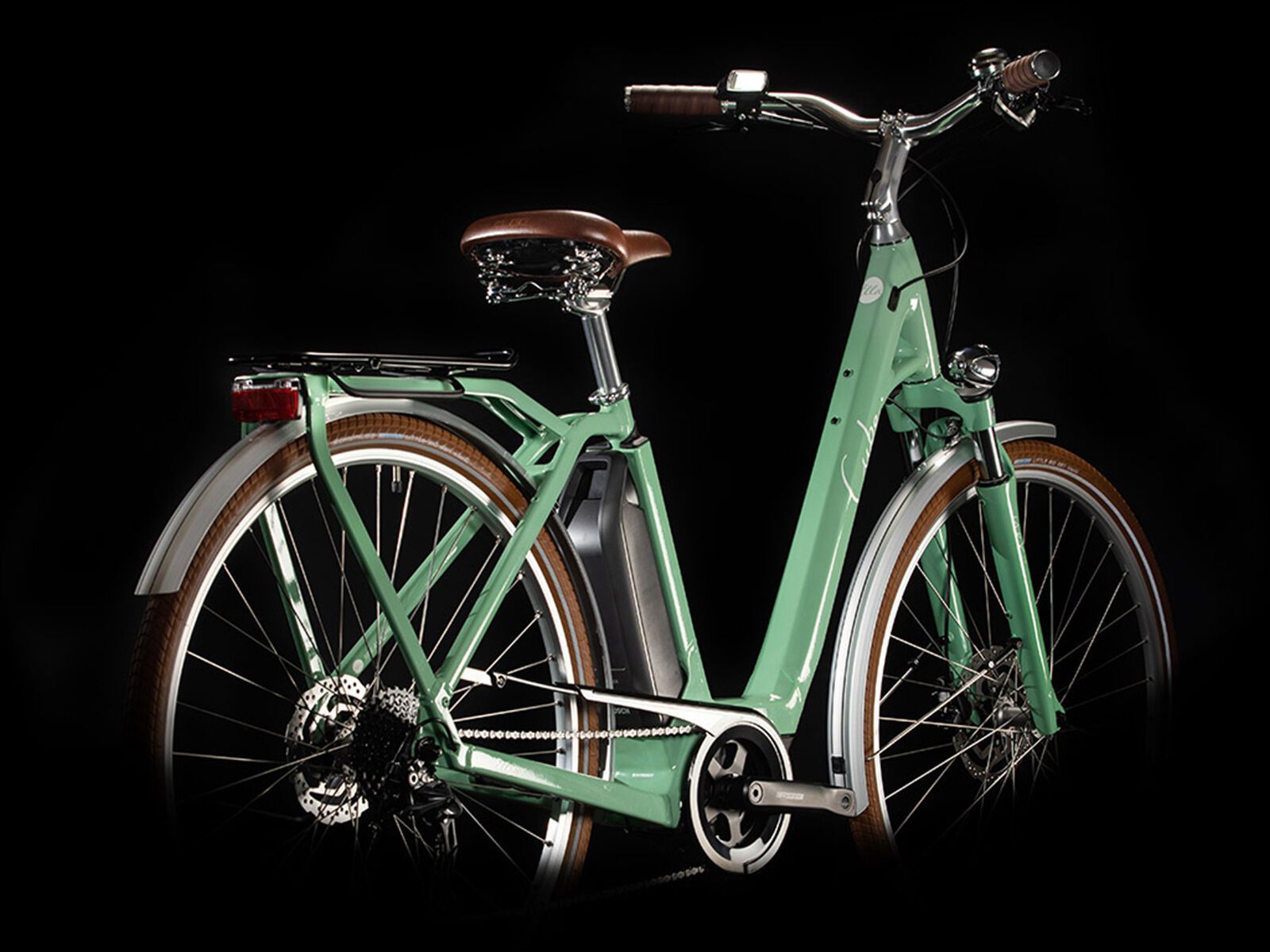 Cube Ella Ride Hybrid 400, green´n´white - Bild 2