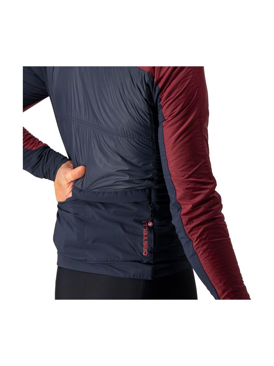 Castelli Unlimited Puffy Jacket, bordeaux/indigo - Bild 3