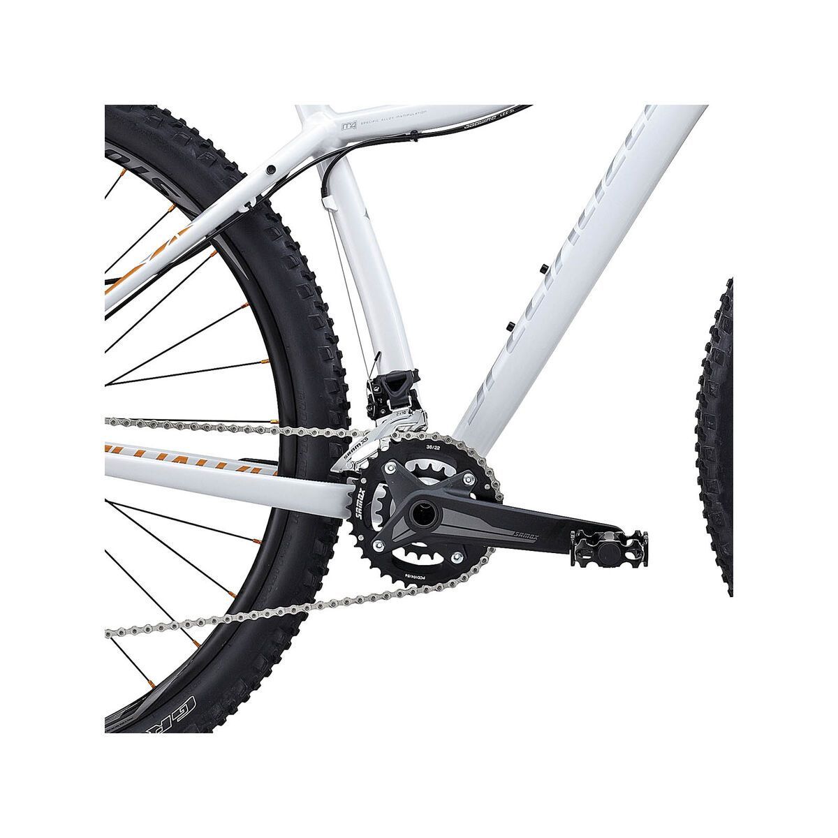 Specialized Jett 29, Pearl White/Orange - Bild 3