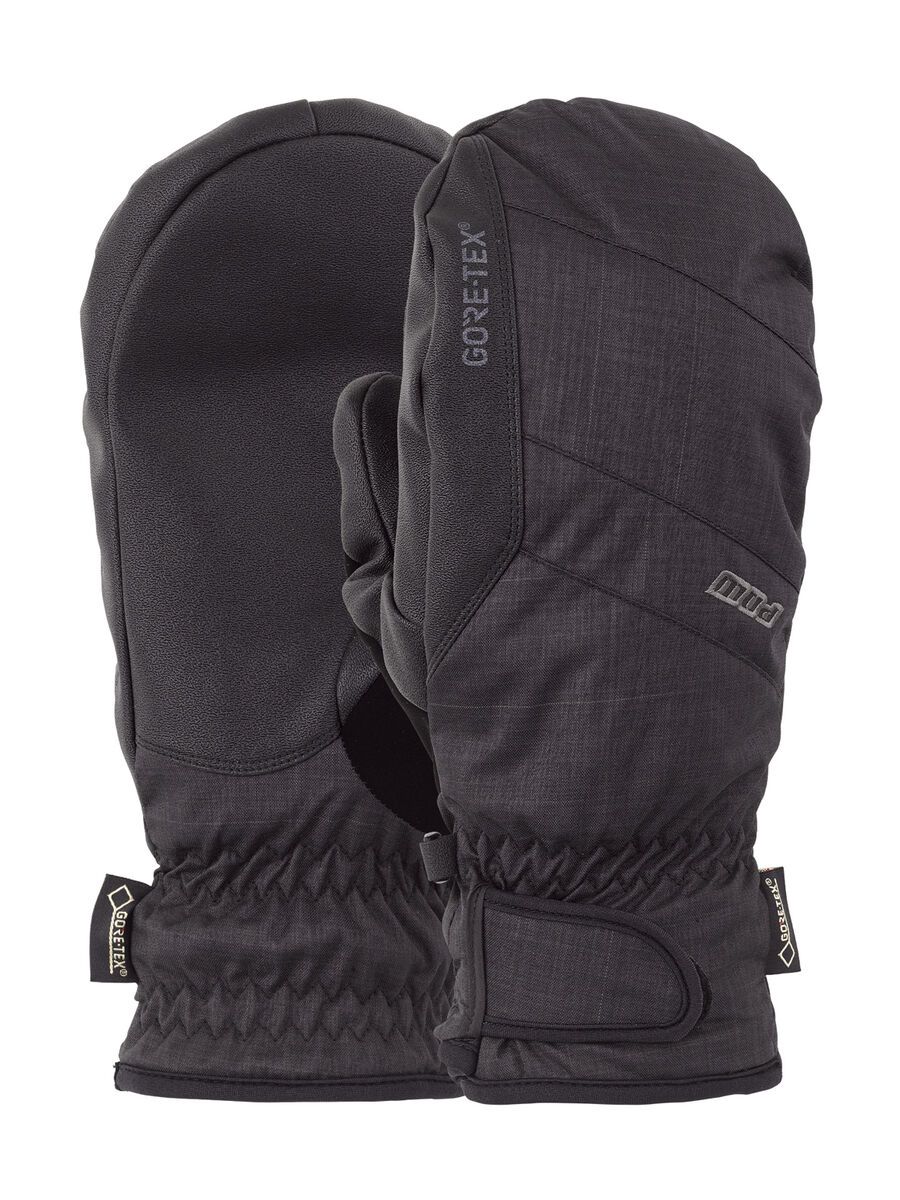 POW Gloves Warner Gore-Tex Short Mitt, black - Bild 1