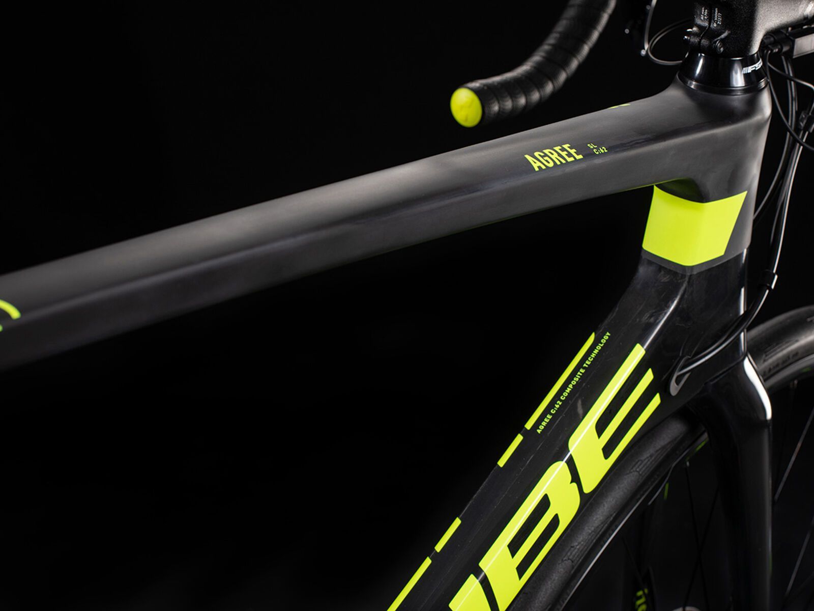 Cube Agree C:62 SL, carbon´n´flashyellow - Bild 4