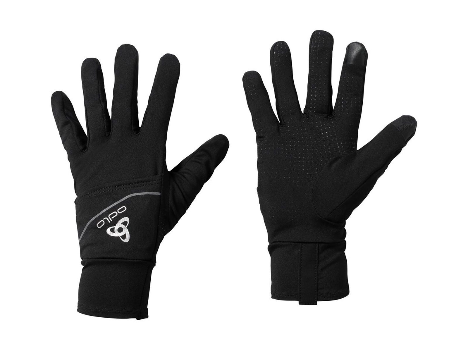 Odlo Intensity Cover Safety Light Gloves, black - Bild 2