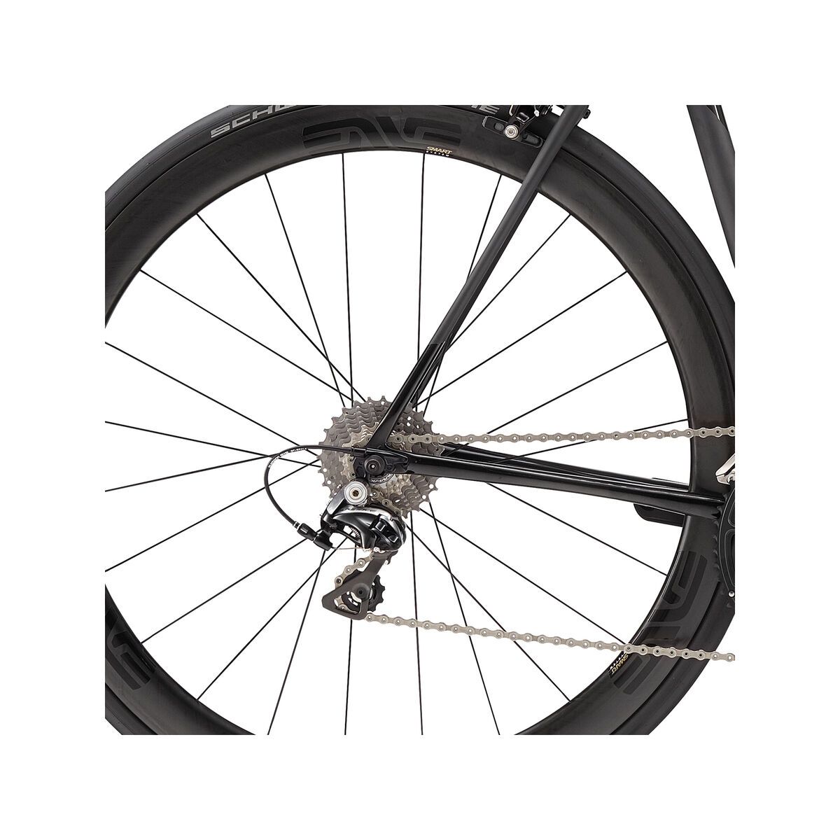 Cannondale SuperSix Evo Hi-Mod Black Inc., satin black w/ gloss black and polished chrome accents - Bild 5