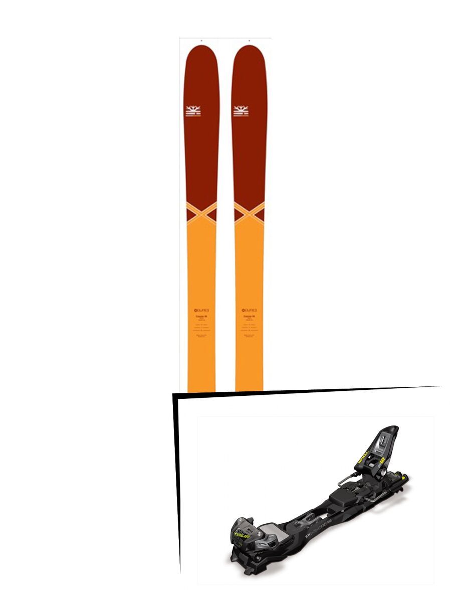DPS Skis Set: Cassiar 95 Pure3 Special Edition 2016 + Marker F12 Tour EPF - Bild 1