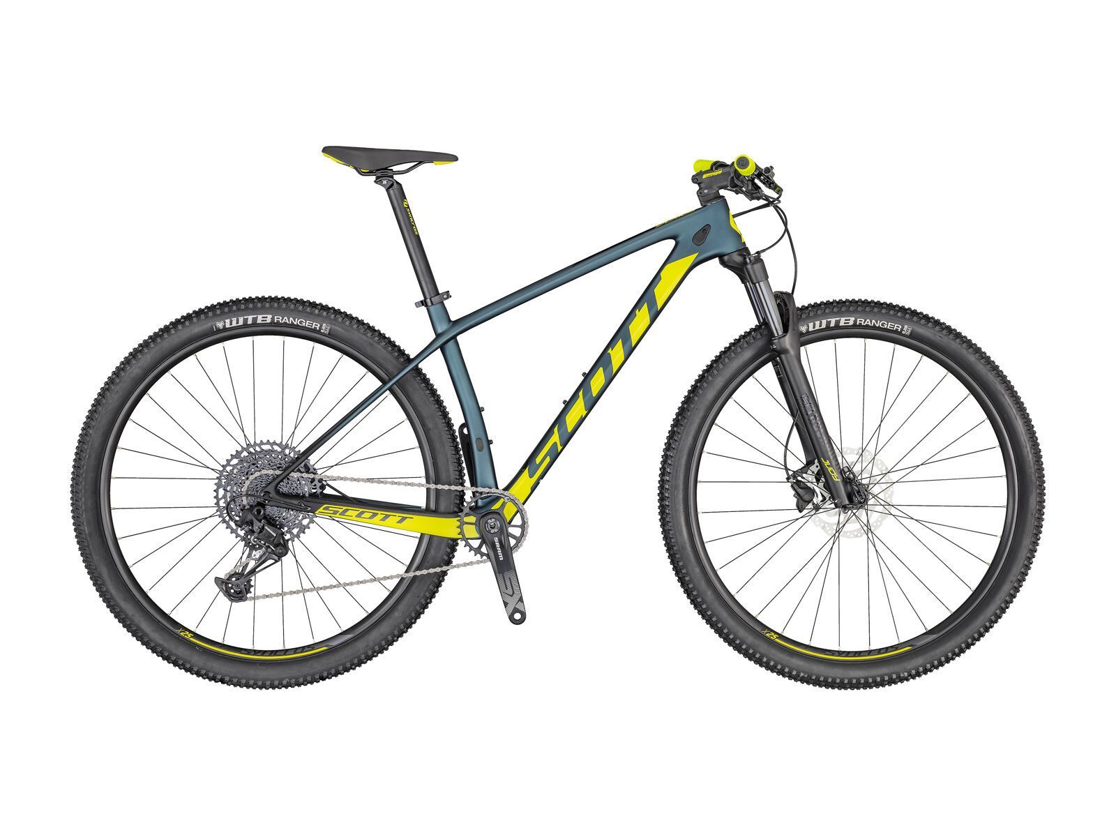 Scott Scale 940, cobalt green/yellow - Bild 1
