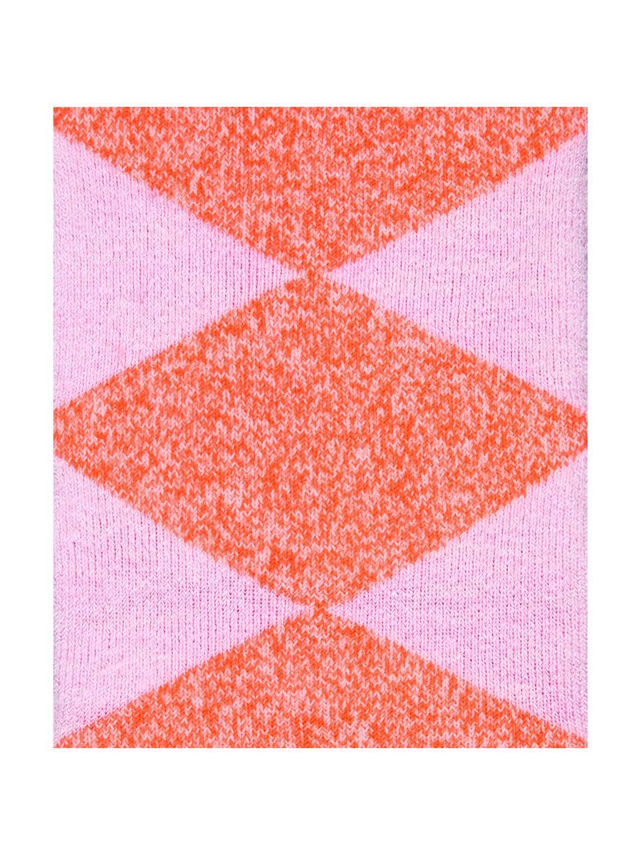 Falke Burlington Snow Rhomb Girl Kniestrümpfe, marshmellow - Bild 3