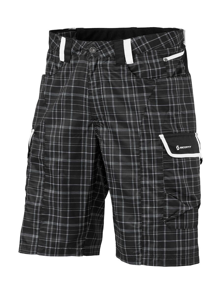 Scott Path 30 ls/fit Shorts, black/white - Bild 1