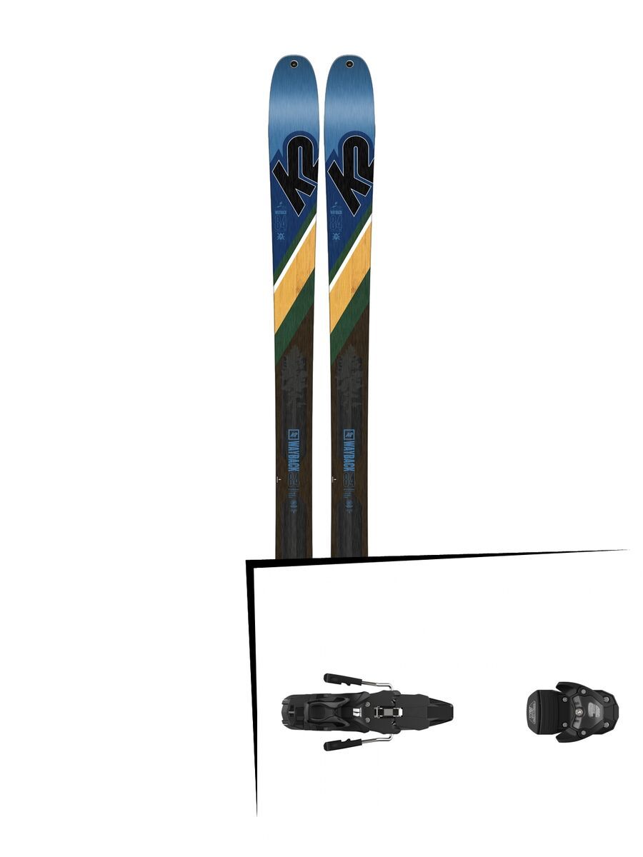 Set: K2 SKI Wayback 84 2019 + Armada Warden MNC 11 black - Bild 1