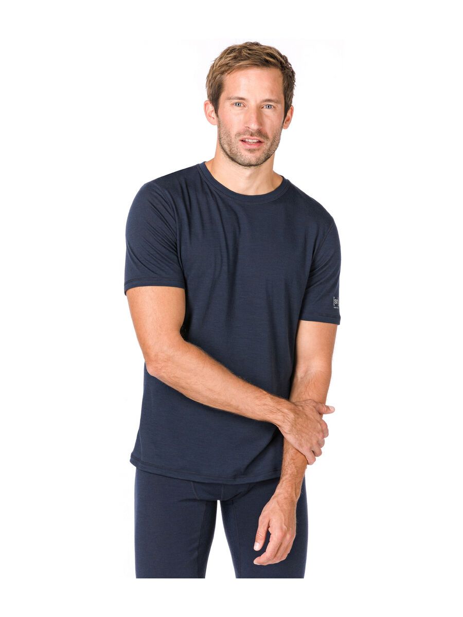 super.natural M Base Tee 140, navy blazer - Bild 3