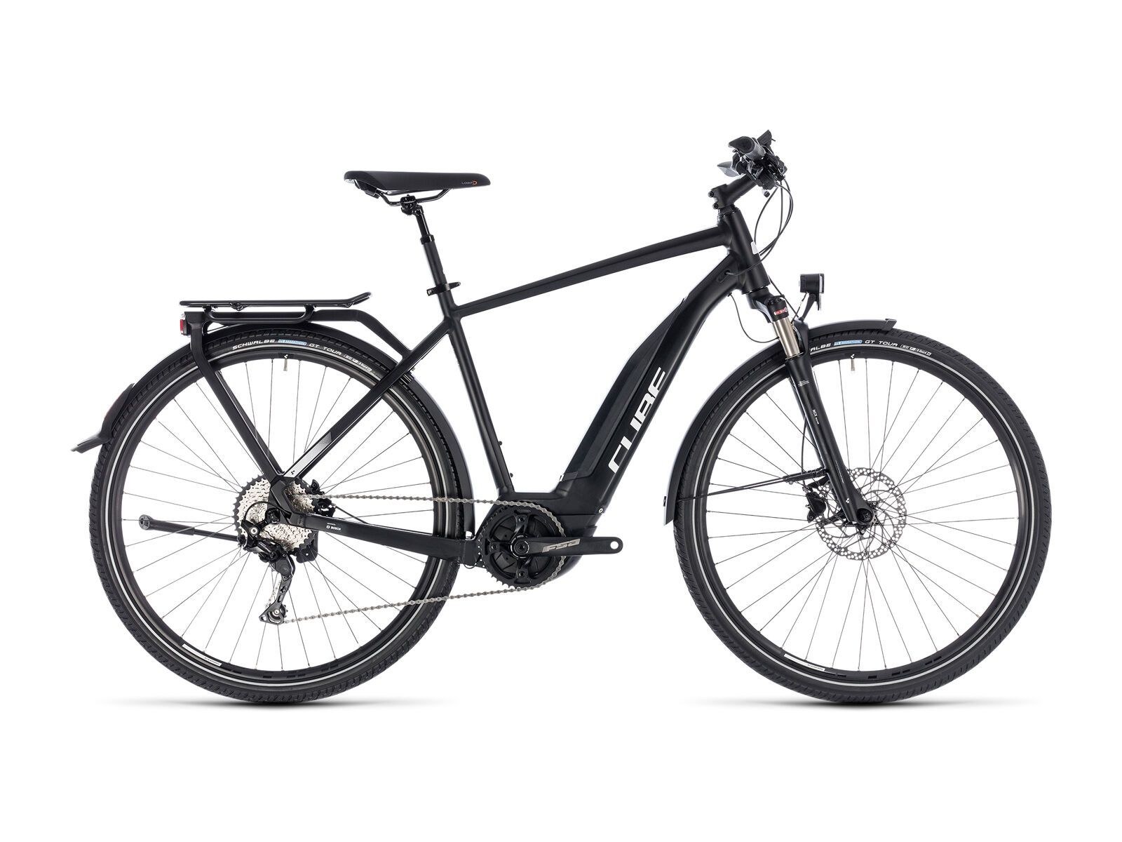 Cube Touring Hybrid Pro 400, black´n´white - Bild 1