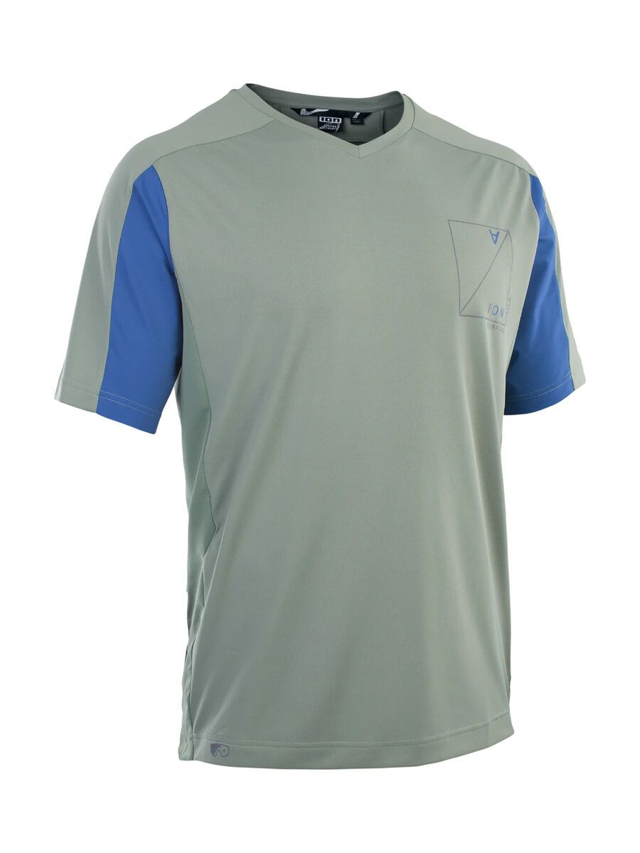 ION MTB Jersey Traze Amp AFT Short Sleeve Men, sea-grass - Bild 1