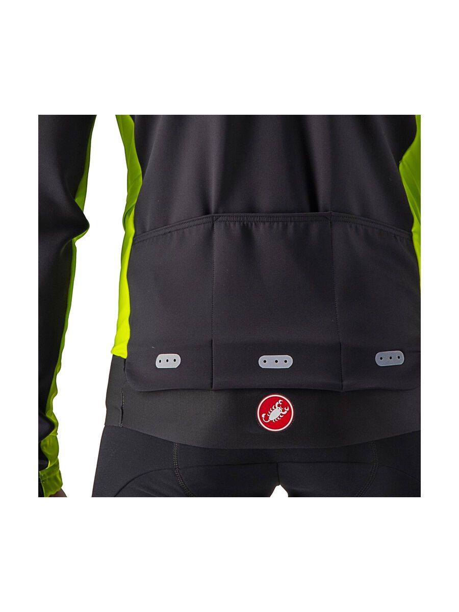 Castelli Alpha RoS 2 Light Jacket, electric lime/dark gray-black - Bild 3