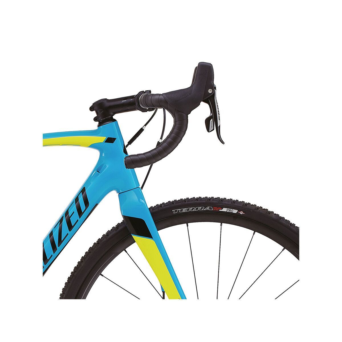 Specialized CruX Elite X1, gloss cyan/yellow/tarmac black - Bild 5