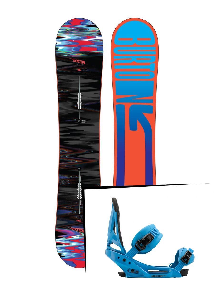 Set: Burton Sherlock Wide  +  Mission EST (494025S) - Bild 1