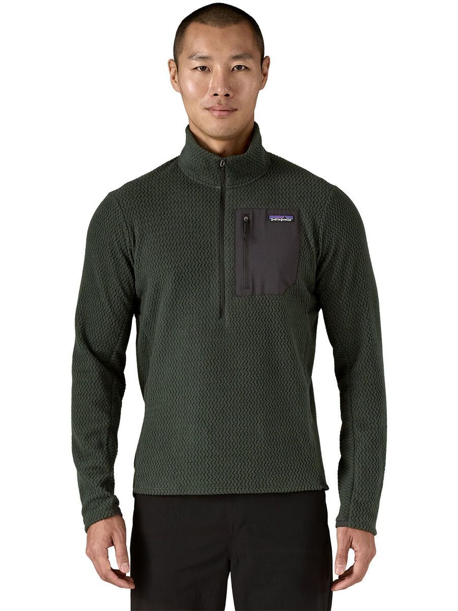 Patagonia Men's R1 Air Zip Neck, old growth green - Bild 2