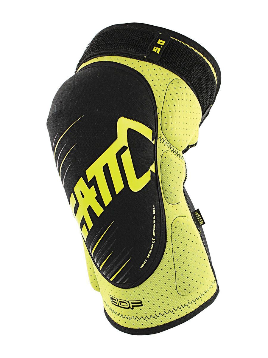 Leatt Knee Guard 3DF 5.0 Junior, lime - Bild 1