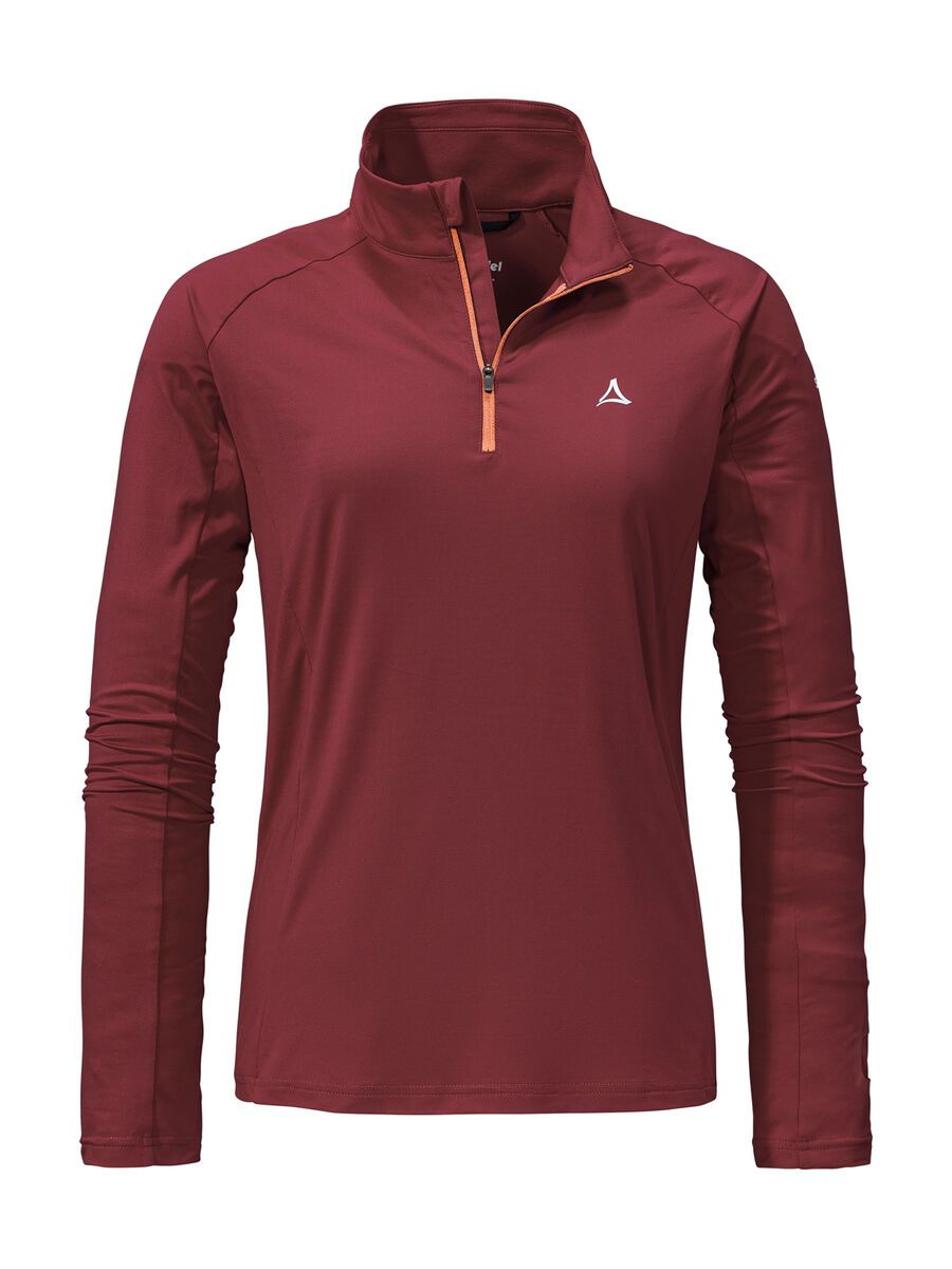 Schöffel Longsleeve Berwang L, dark burgundy - Bild 1