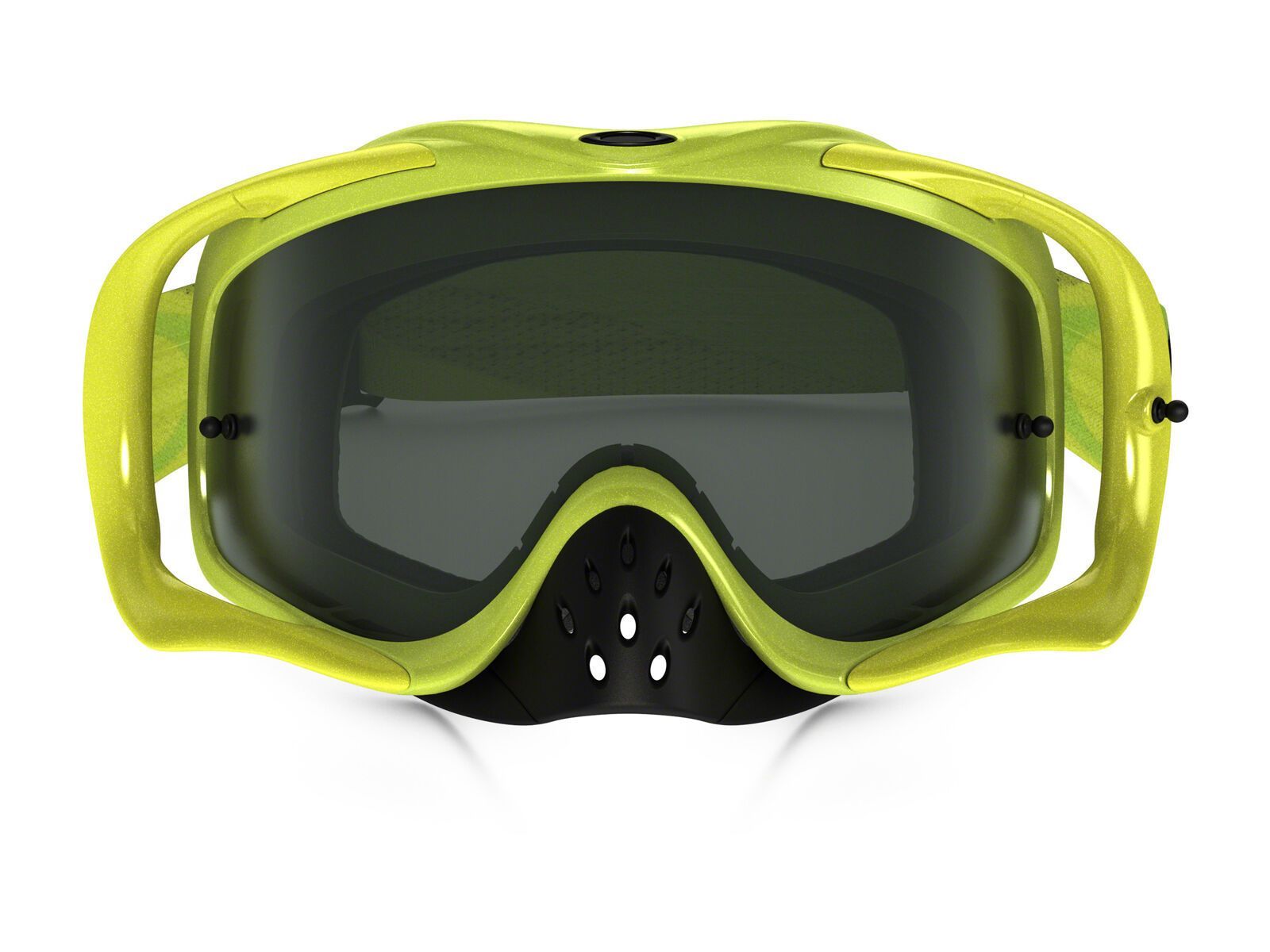 Oakley Crowbar MX Heritage Racer Goggle, team bright green/Lens: dark grey - Bild 2