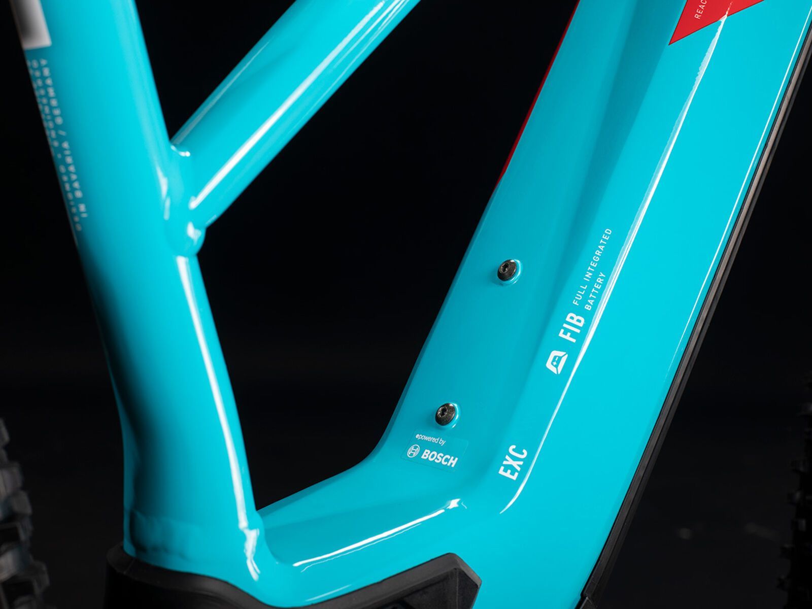 Cube Reaction Hybrid EXC 500 29 Trapeze, petrol´n´red - Bild 4