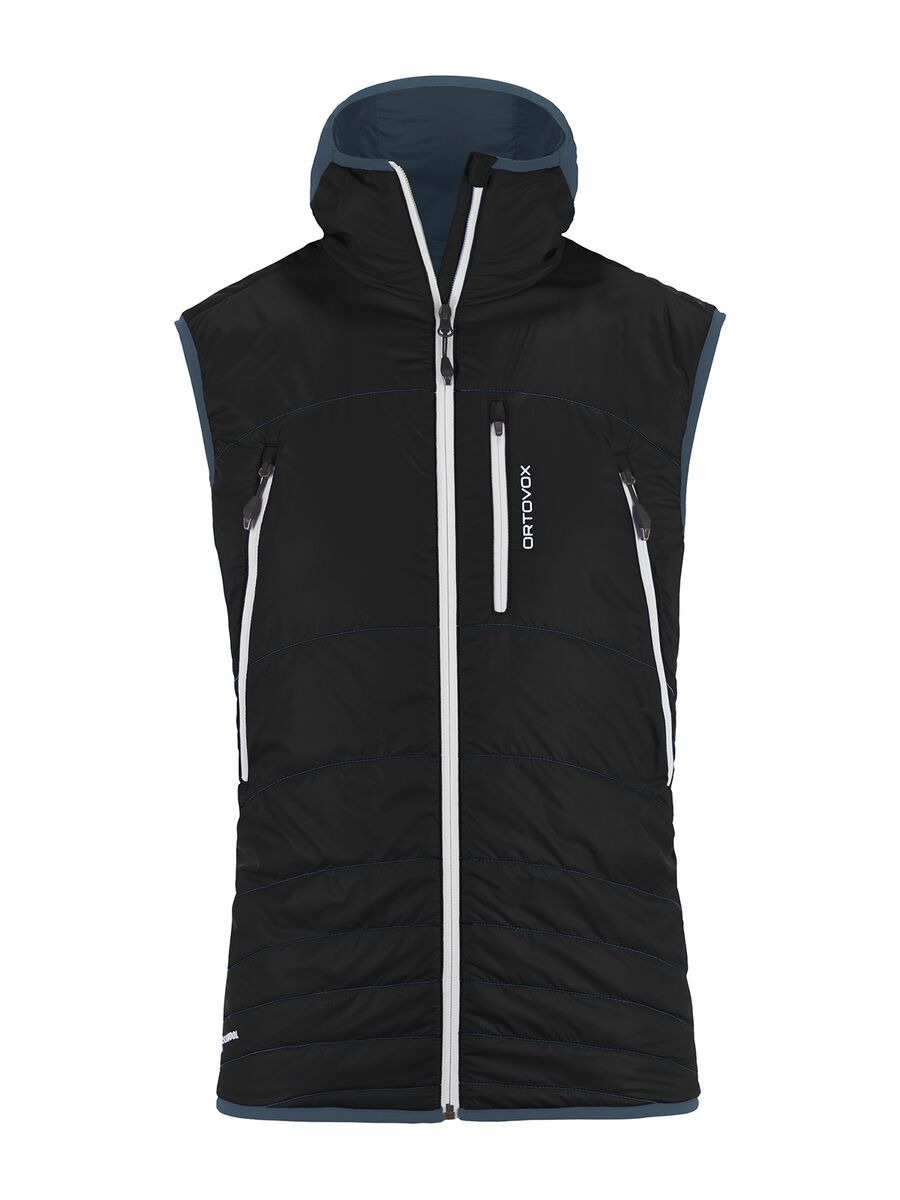 Ortovox Swisswool Light Tec Piz Boe Vest, black raven - Bild 1