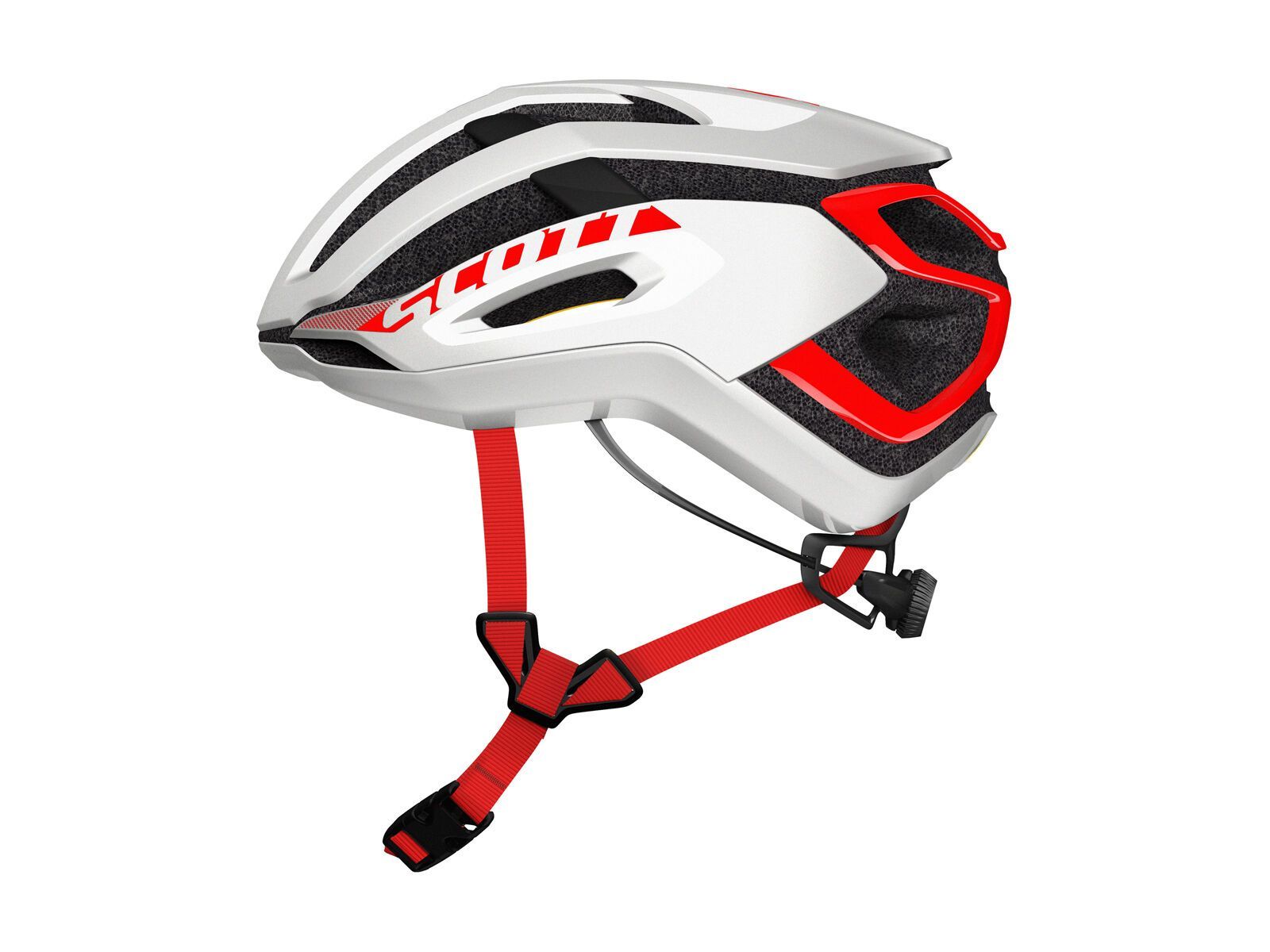 Scott Centric Plus Helmet, white/red - Bild 2