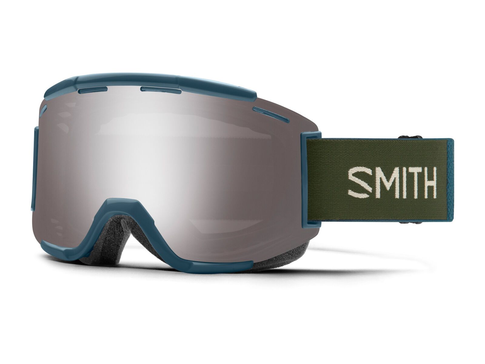 Smith Squad MTB, ChromaPop Sun Platinum Mirror + WS / stone/moss - Bild 1