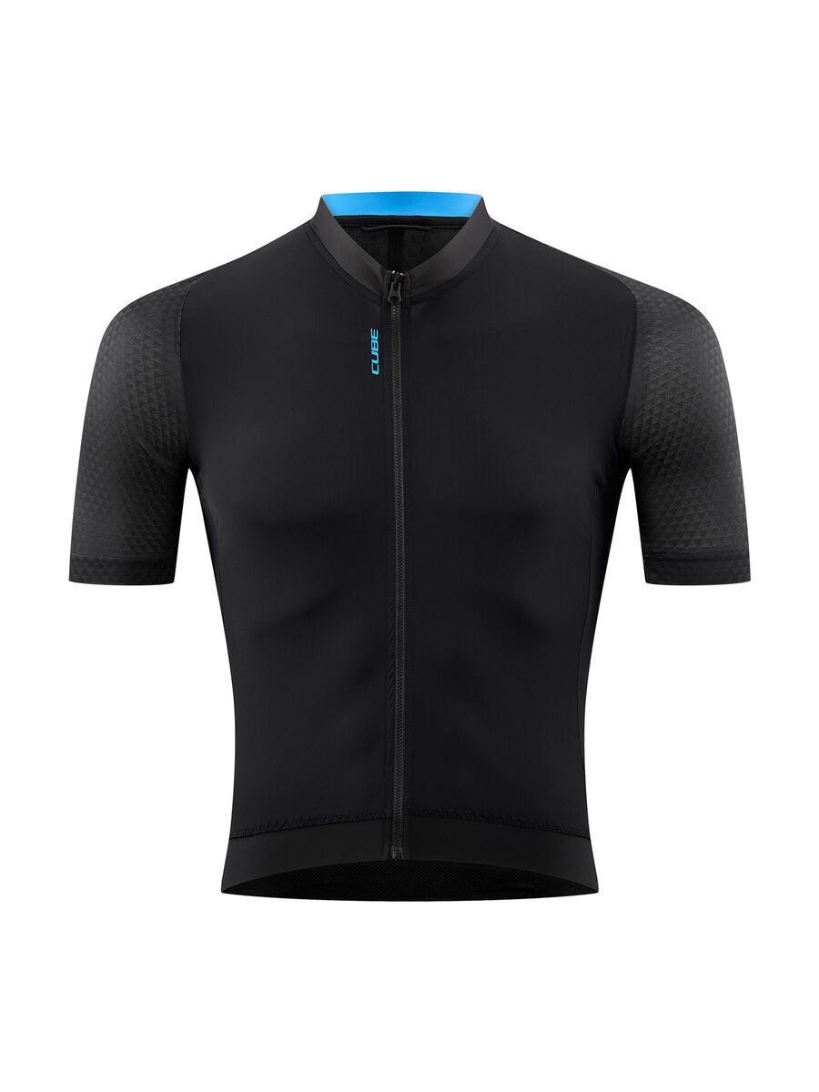 Cube SLT Trikot kurzarm, black´n´blue - Bild 1