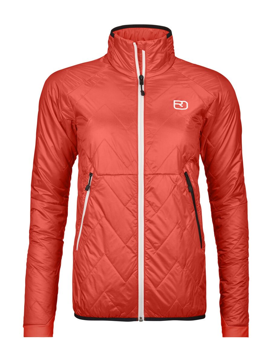 Ortovox Swisswool Piz Vial Jacket W, coral - Bild 1