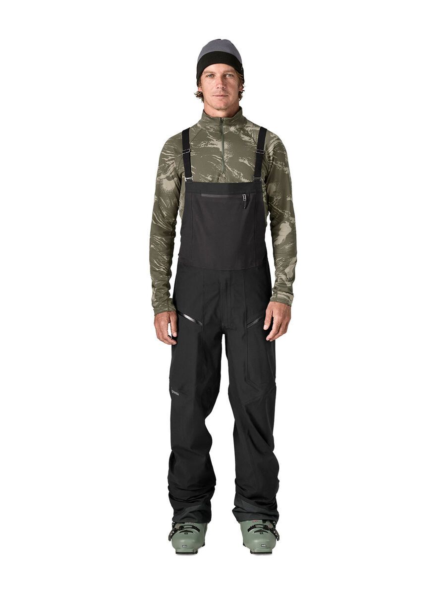Patagonia Men's Snowdrifter Bibs, black w/black - Bild 2
